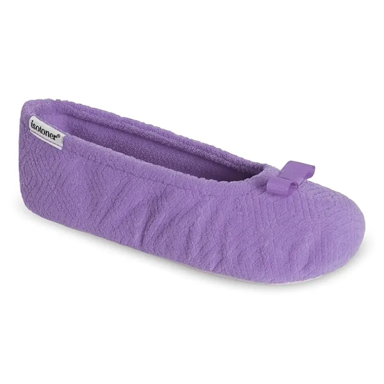 Isotoner Gemma Womens Ballerina Slippers