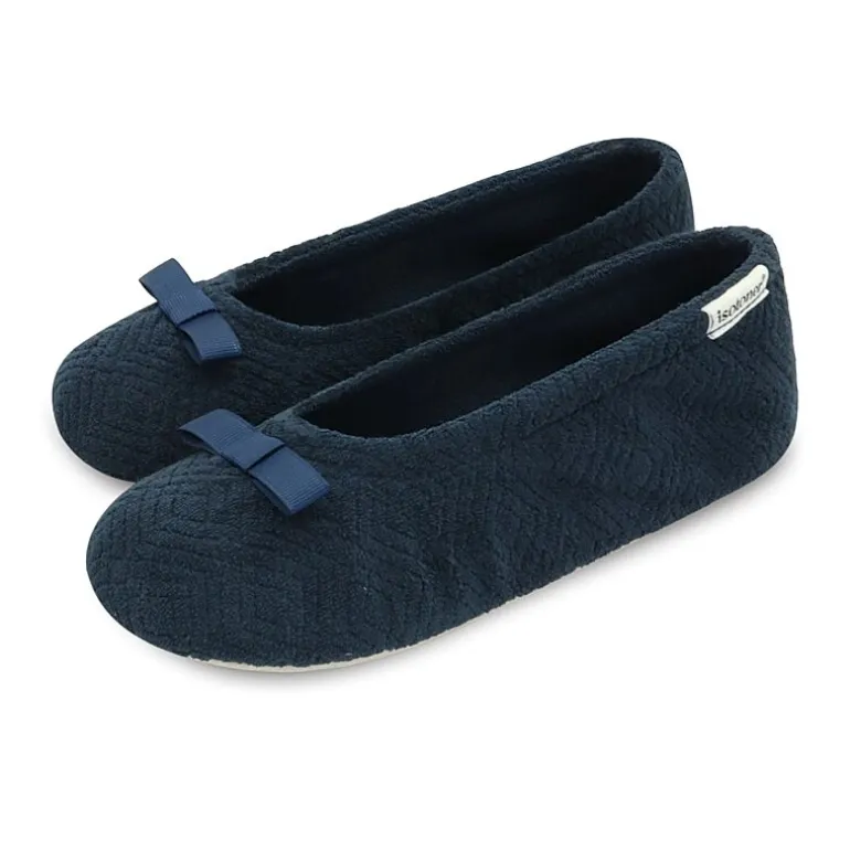 Isotoner Gemma Womens Ballerina Slippers