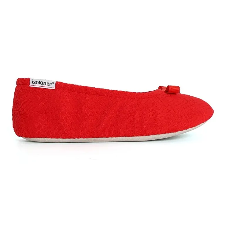 Isotoner Gemma Womens Ballerina Slippers