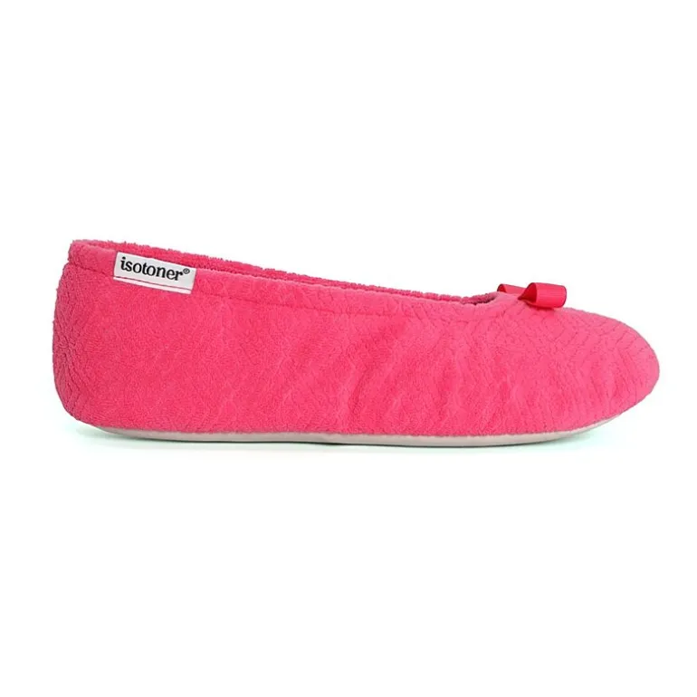 Isotoner Gemma Womens Ballerina Slippers