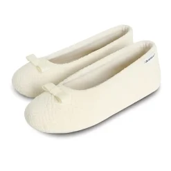 Isotoner Gemma Womens Ballerina Slippers