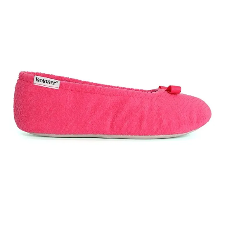 Isotoner Gemma Womens Ballerina Slippers