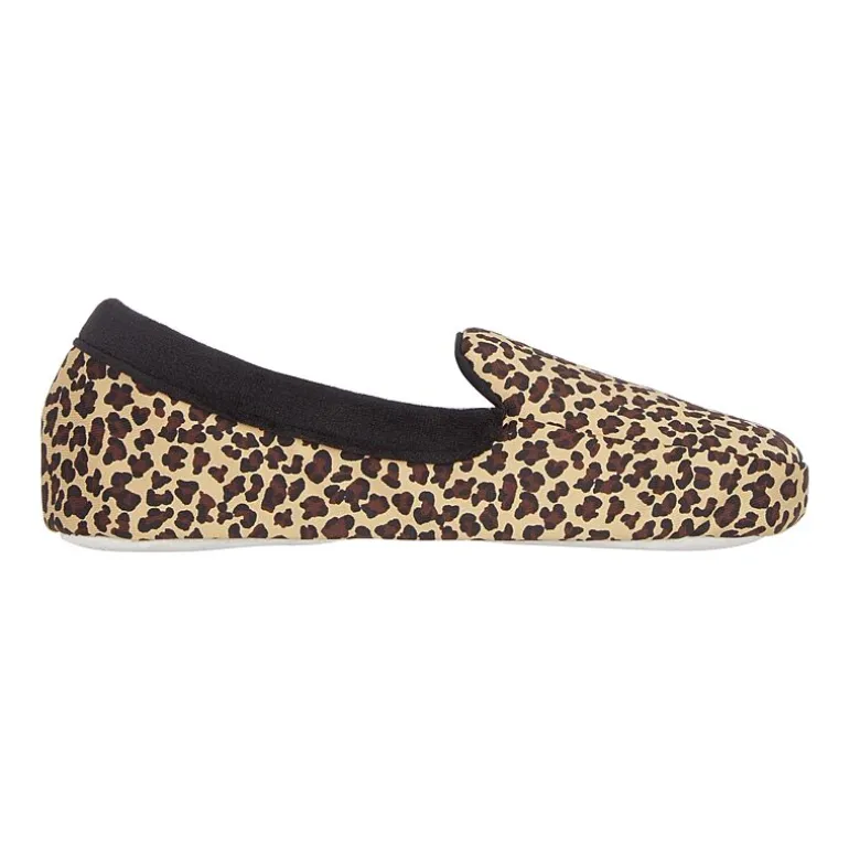 Isotoner Ivy Spandex Velour Womens Moccasin Slippers