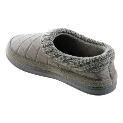 Isotoner Mens Memory Foam Bootie Slippers