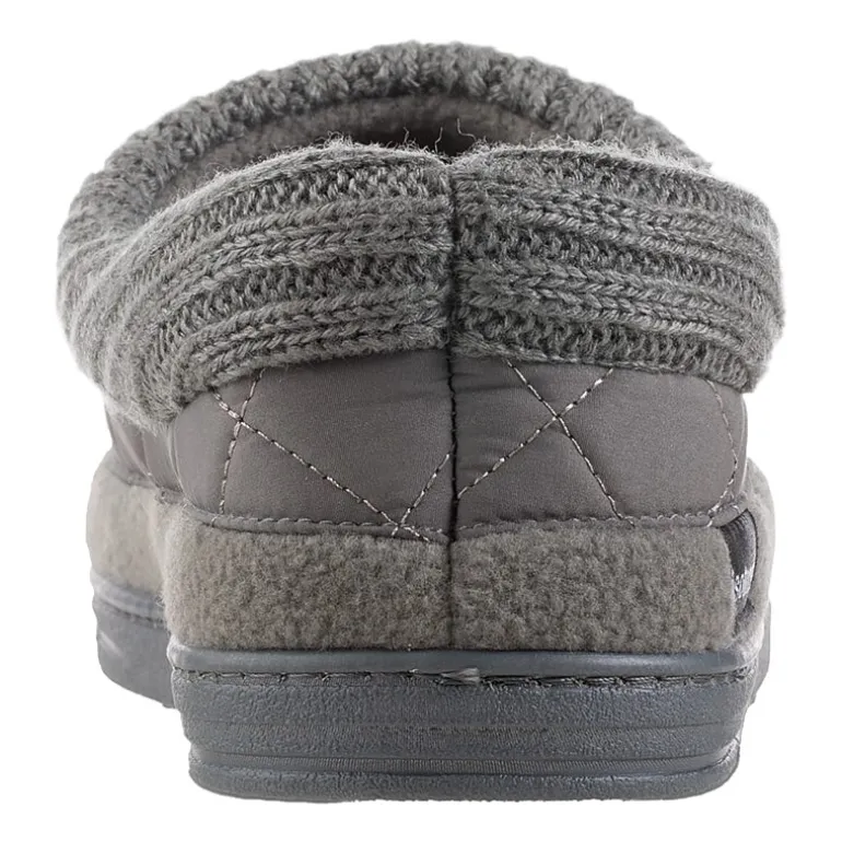 Isotoner Mens Memory Foam Bootie Slippers
