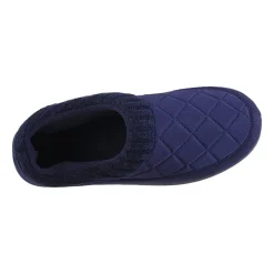 Isotoner Mens Memory Foam Bootie Slippers