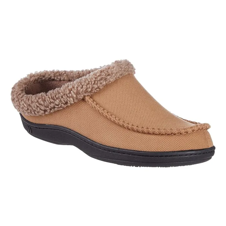 Isotoner Mens Moccasin Slippers