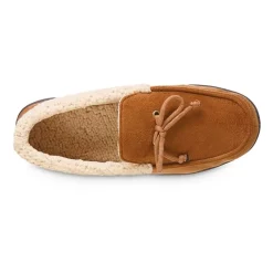 Isotoner Mens Moccasin Slippers