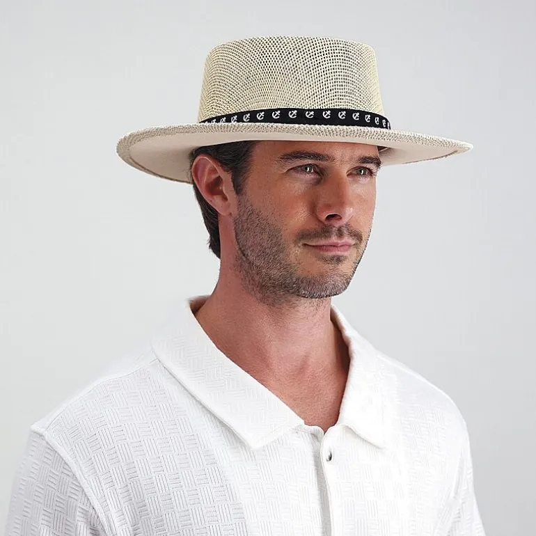 Isotoner Mens Panama Hat