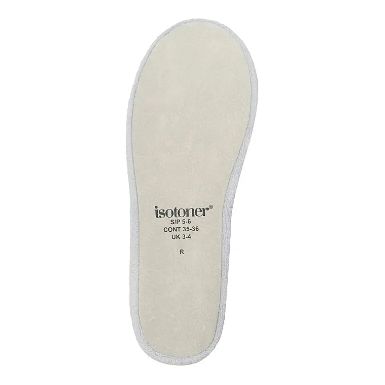 Isotoner Microterry Womens Ballerina Slippers