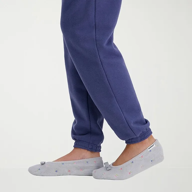 Isotoner Microterry Womens Ballerina Slippers