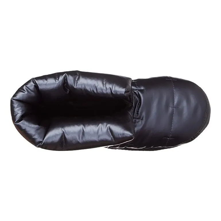 Isotoner Mikaela Nylon Puffer Womens Memory Foam Bootie Slippers