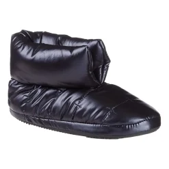 Isotoner Mikaela Nylon Puffer Womens Memory Foam Bootie Slippers