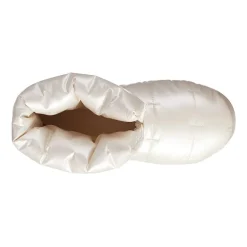 Isotoner Mikaela Nylon Puffer Womens Memory Foam Bootie Slippers