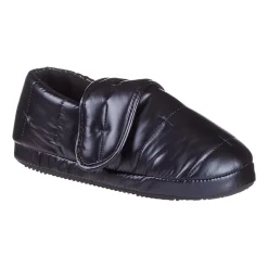 Isotoner Mikaela Nylon Puffer Closedback Womens Memory Foam Slip-On Slippers