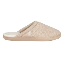 Isotoner Sweater Knit Womens Ballerina Slippers
