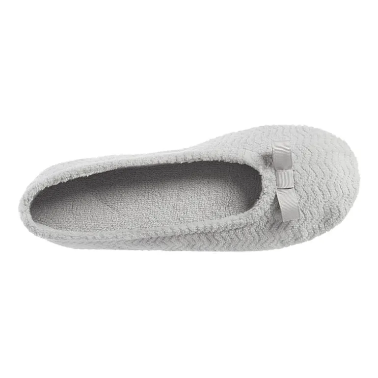 Isotoner Womens Ballerina Slippers