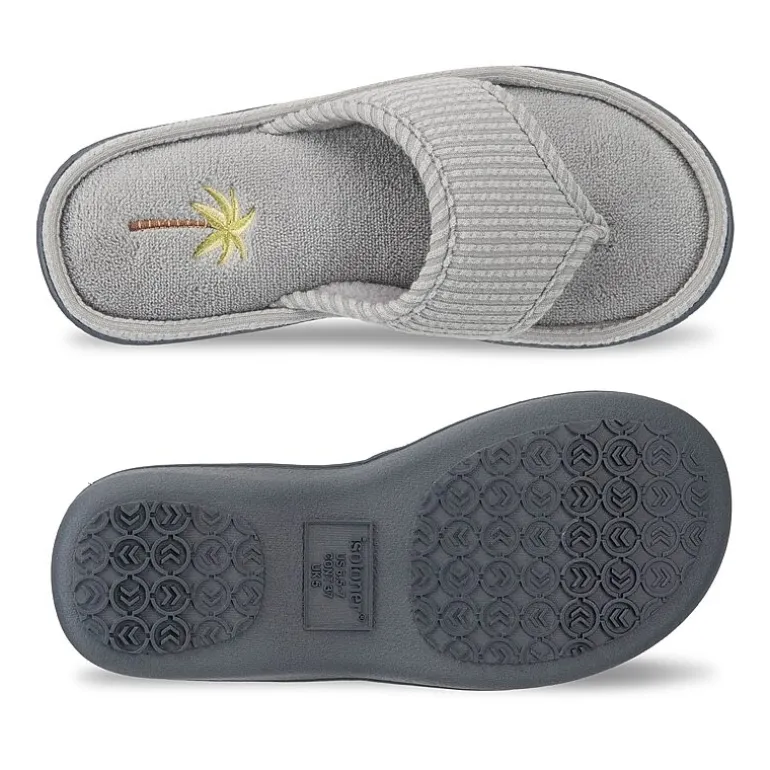 Isotoner Womens Slip-On Slippers