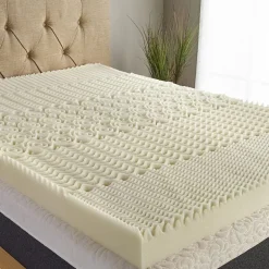 Isotonic® 4” 5-Zone Mattress Topper Featuring Isotonic®+ Memory Foam