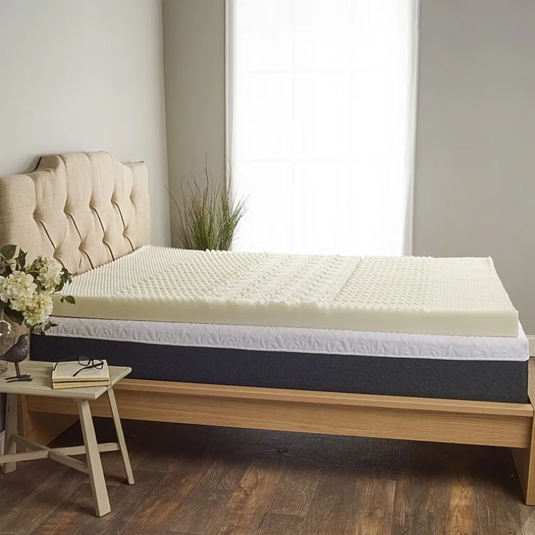 Isotonic® 4” 5-Zone Mattress Topper Featuring Isotonic®+ Memory Foam