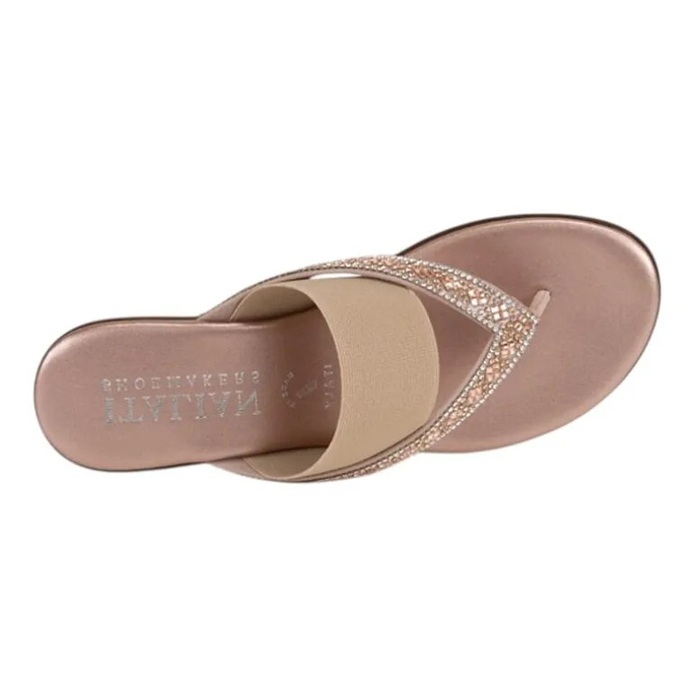 Italiana By Italian Shoemakers Womens Jase Wedge Sandals