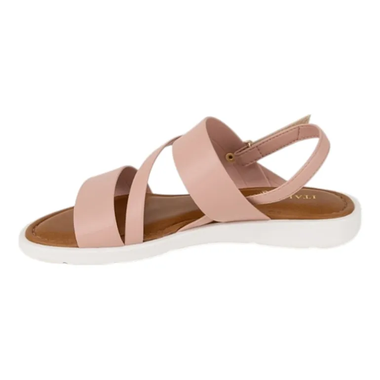 Italian Girls Esmeray Little & Big Kid Girls Slingback Strap Flat Sandals