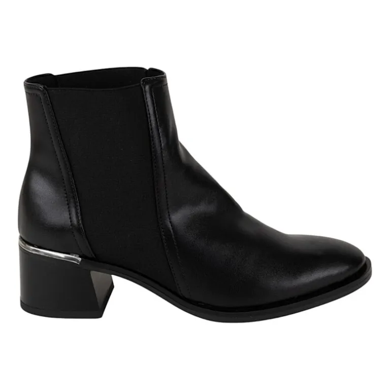 Italian Shoemakers Womens Bentley Block Heel Booties