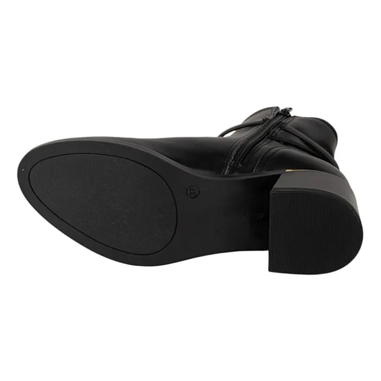 Italian Shoemakers Womens Vienna Block Heel Booties