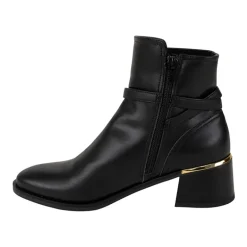 Italian Shoemakers Womens Vienna Block Heel Booties