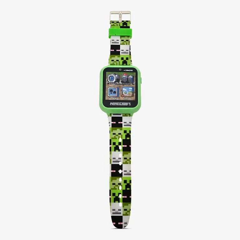Itime Minecraft Boys Multicolor Smart Watch Min4154jc