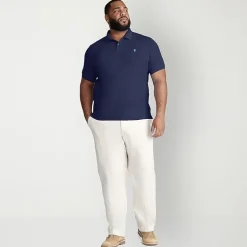 IZOD Advantage Performance Big and Tall Mens Classic Fit Short Sleeve Polo Shirt