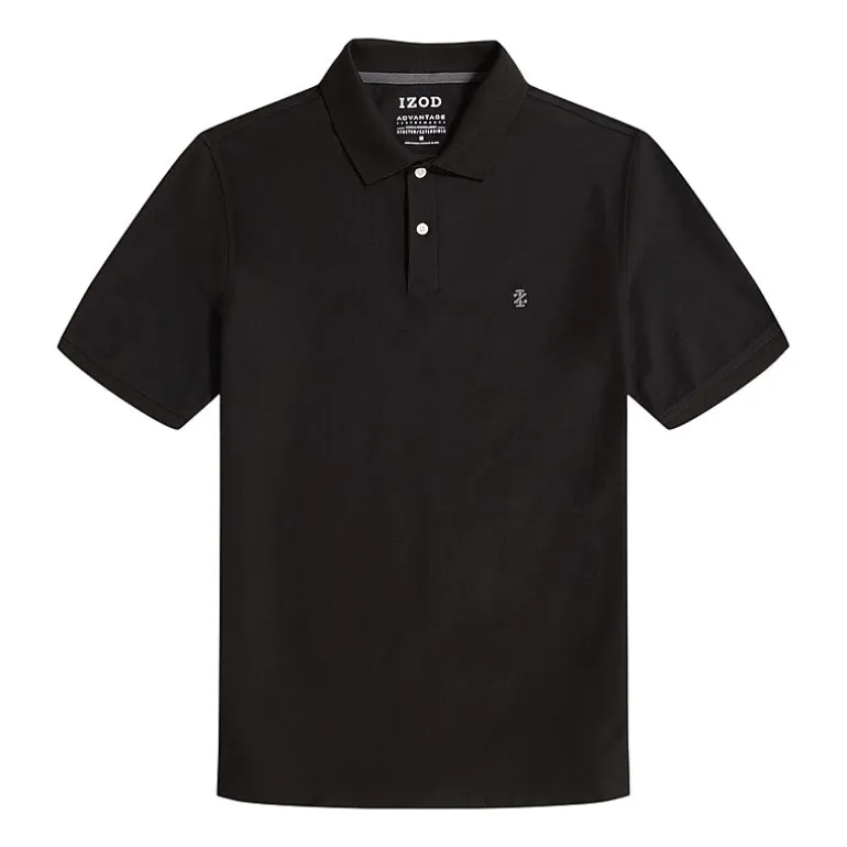 IZOD Advantage Performance Big and Tall Mens Classic Fit Short Sleeve Polo Shirt