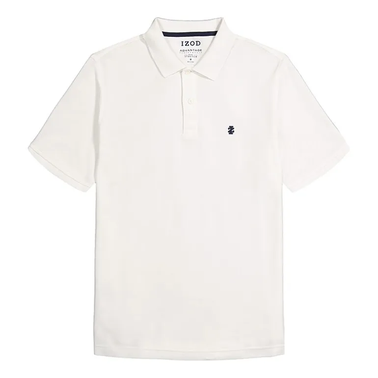 IZOD Advantage Performance Big and Tall Mens Classic Fit Short Sleeve Polo Shirt