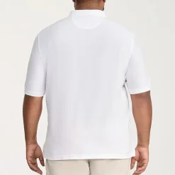 IZOD Advantage Performance Big and Tall Mens Classic Fit Short Sleeve Polo Shirt