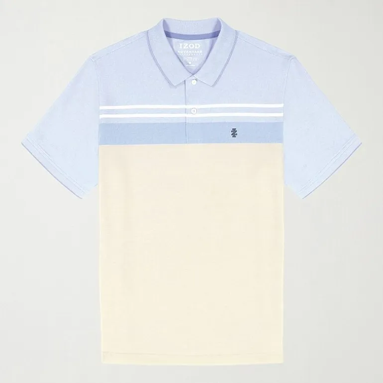 IZOD Advantage Performance Mens Classic Fit Short Sleeve Polo Shirt