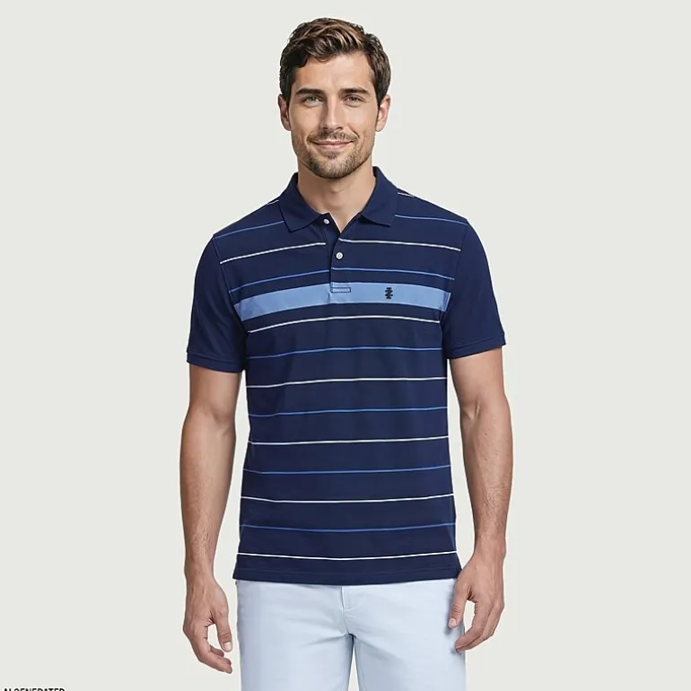 IZOD Advantage Performance Mens Classic Fit Short Sleeve Polo Shirt