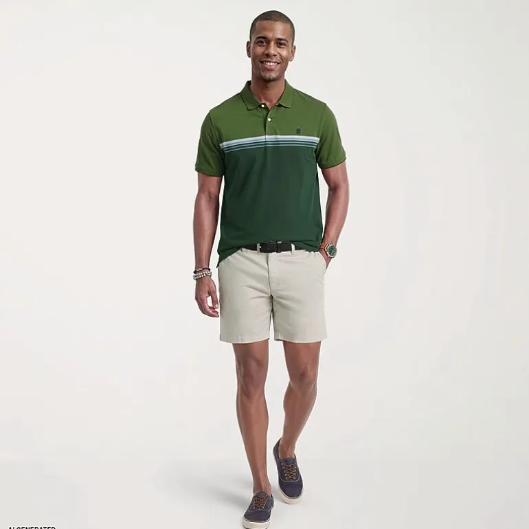 IZOD Advantage Performance Mens Classic Fit Short Sleeve Polo Shirt
