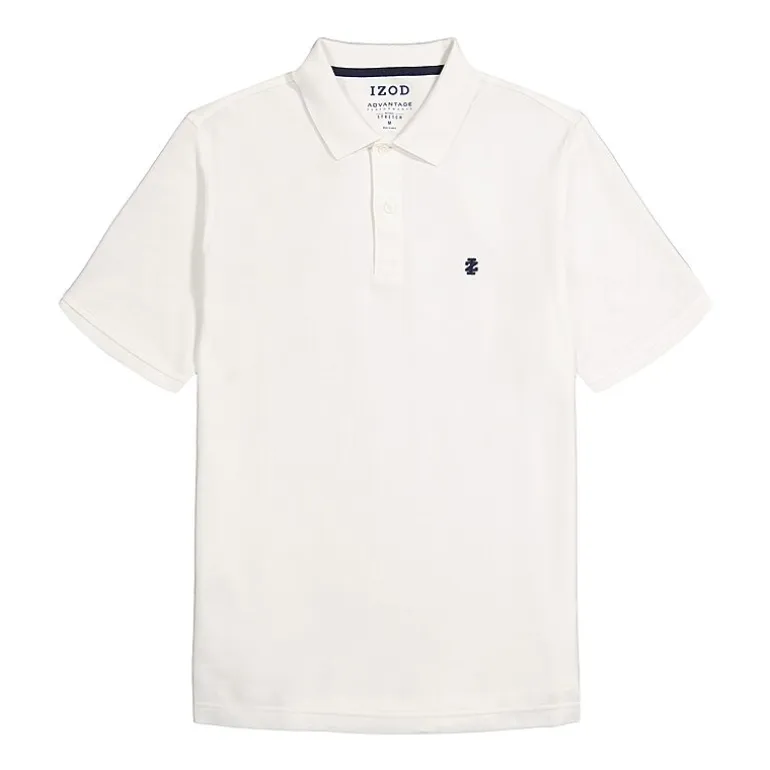 IZOD Advantage Performance Mens Classic Fit Short Sleeve Polo Shirt