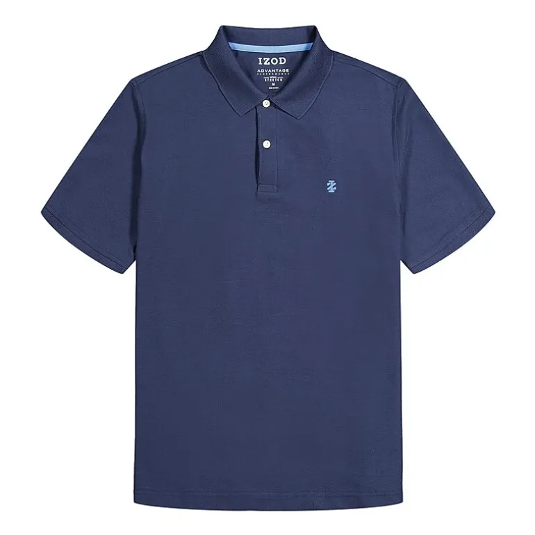 IZOD Advantage Performance Mens Classic Fit Short Sleeve Polo Shirt