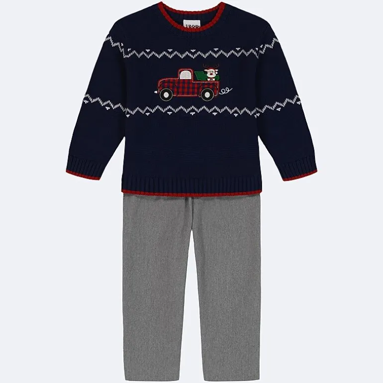 IZOD Holiday Toddler Boys 2-pc. Sweater Set