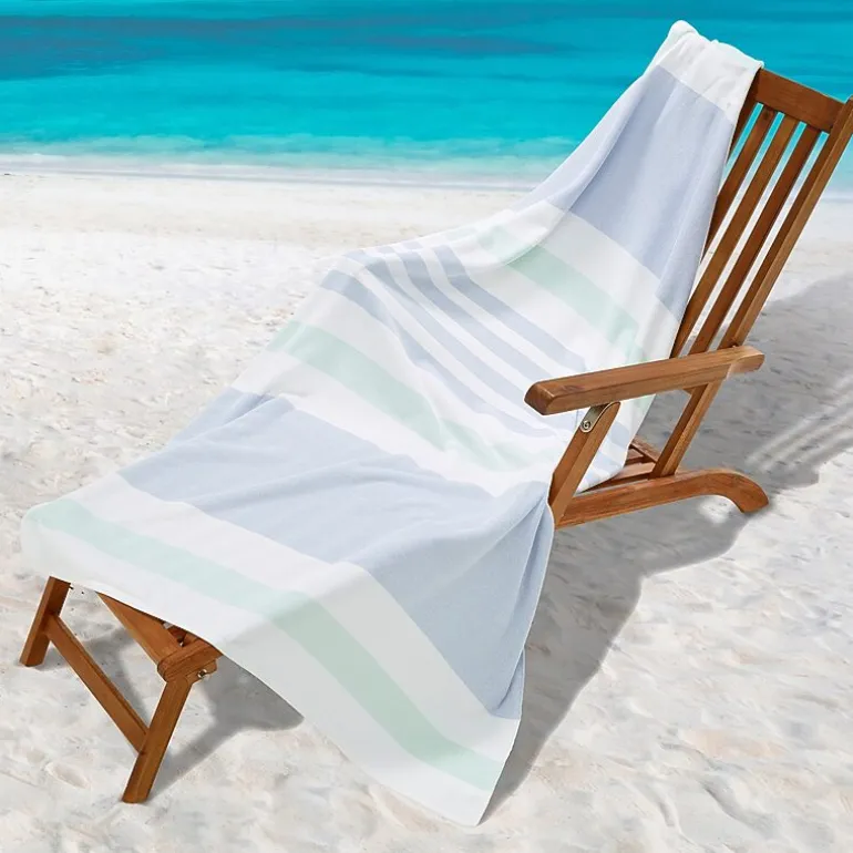 IZOD Izod Stripe Quick Dry Beach Towel
