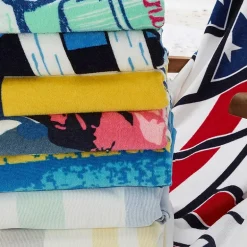 IZOD Izod Stripe Quick Dry Beach Towel
