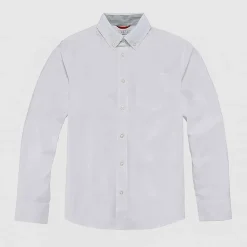 IZOD Little & Big Boys Button Down Collar Long Sleeve Dress Shirt