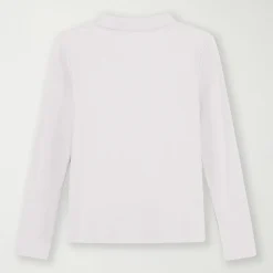 IZOD Little & Big Kid Girls Long Sleeve Regular Fit Stretch Fabric Polo Shirt