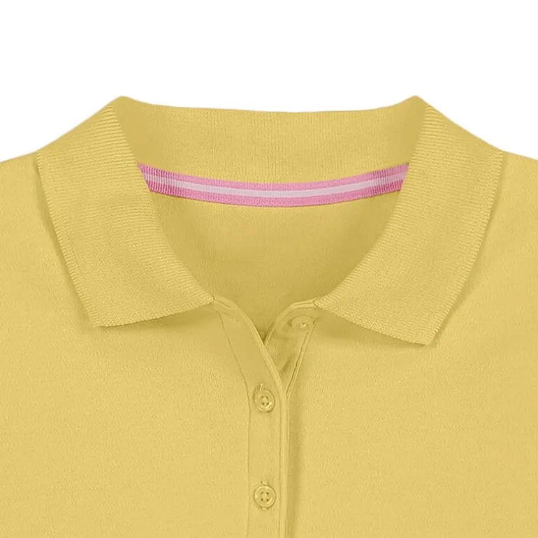 IZOD Little & Big Kid Girls Short Sleeve Regular Fit Polo Shirt