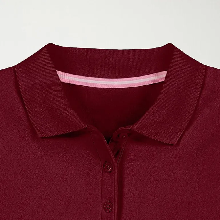 IZOD Little & Big Kid Girls Short Sleeve Regular Fit Polo Shirt