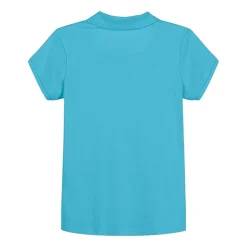 IZOD Little & Big Kid Girls Short Sleeve Regular Fit Polo Shirt