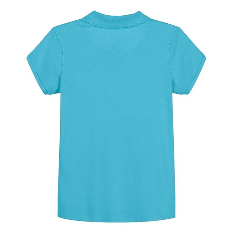IZOD Little & Big Kid Girls Short Sleeve Regular Fit Polo Shirt