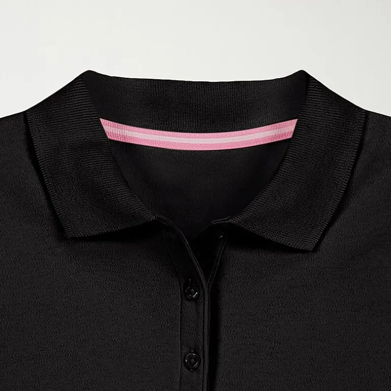 IZOD Little & Big Kid Girls Short Sleeve Regular Fit Polo Shirt