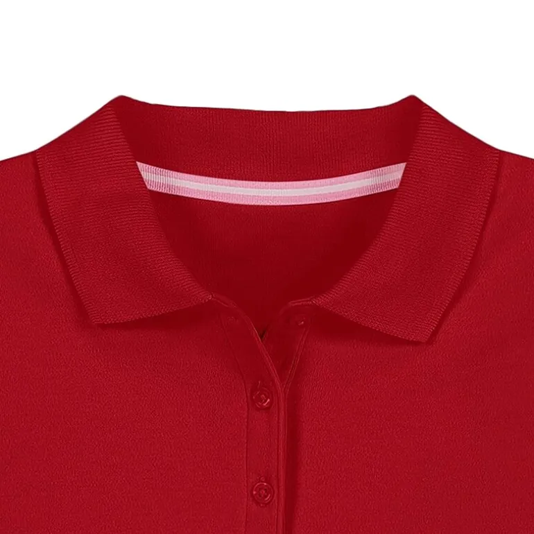 IZOD Little & Big Kid Girls Short Sleeve Regular Fit Polo Shirt